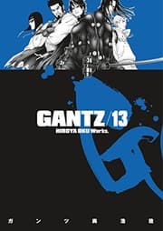 Tapa de Gantz Volume 13