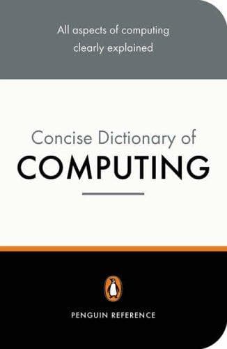 Tapa de The Penguin concise dictionary of computing