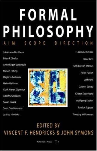 Tapa de Formal philosophy