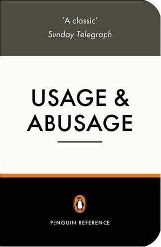 Tapa de Usage and Abusage (Penguin Reference Books)