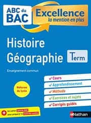 Tapa de ABC du BAC - Excellence la mention en plus - Histoire Géographie - Terminale