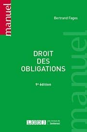 Tapa de Droit des obligations