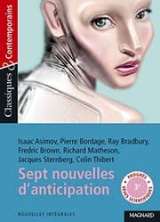 Tapa de Sept nouvelles d'anticipation et de science-fiction - Classiques et Contempora