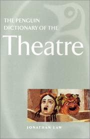 Tapa de The Penguin Dictionary of the Theatre (Reference Books)