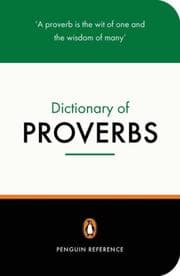 Tapa de The Penguin dictionary of proverbs