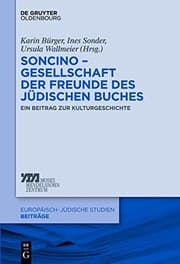 Tapa de Soncino Gesellschaft Der Freunde Des Judischen Buches