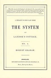 Tapa de The System of Landor's Cottage