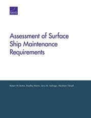Tapa de Assessment of Surface Ship Maintenance Requirements