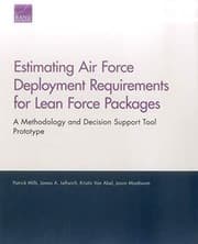 Tapa de Estimating Air Force Deployment Requirements for Lean Force Packages