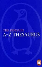 Tapa de The Penguin a-z thesaurus