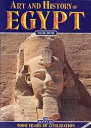 Tapa de Art and history of Egypt