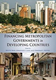 Tapa de Financing Metropolitan Governments in Developing Countries