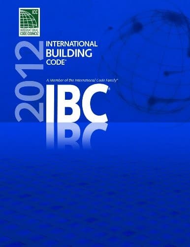 Tapa de 2012 International Building Code