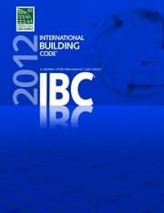 Tapa de 2012 International Building Code