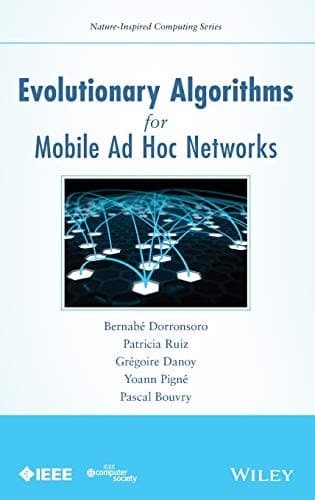 Tapa de Evolutionary Algorithms for Mobile Ad Hoc Networks