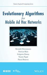 Tapa de Evolutionary Algorithms for Mobile Ad Hoc Networks