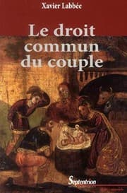 Tapa de Le droit commun du couple