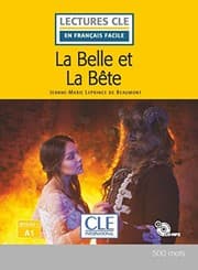 Tapa de LCF niveau A1 La Belle et la Bête + CD