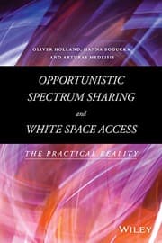 Tapa de Opportunistic Spectrum Sharing and White Space Access