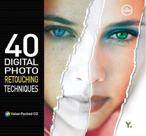 Tapa de 40 Digital Photo Retouching Techniques