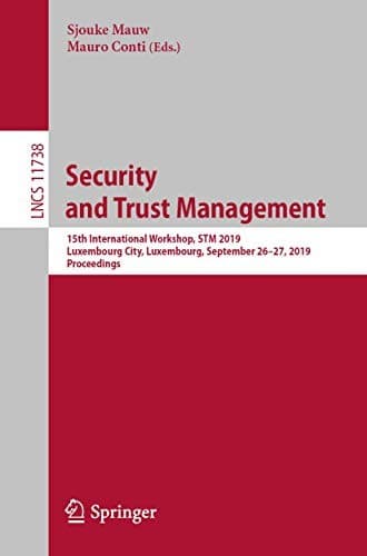 Tapa de Security and Trust Management