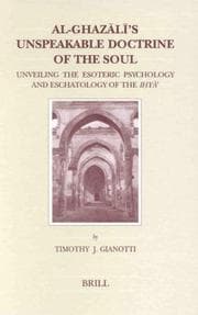 Tapa de Al-Ghazali's Unspeakable Doctine of the Soul