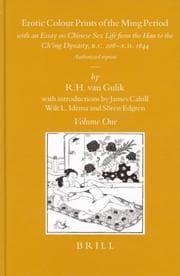 Tapa de Erotic colour prints of the Ming period