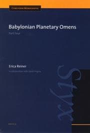 Tapa de Babylonian Planetary Omens, Part Four (Cuneiform Monographs)