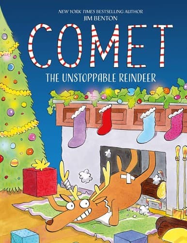 Tapa de Comet the Unstoppable Reindeer