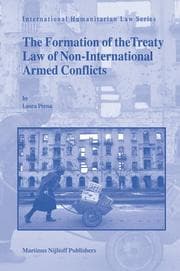 Tapa de The Formation of the Treaty Law of Non-International Armed Conflicts
