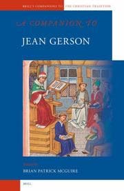 Tapa de A Companion to Jean Gerson (Brill's Companions to the Christian Tradition)
