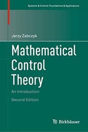 Tapa de Mathematical control theory