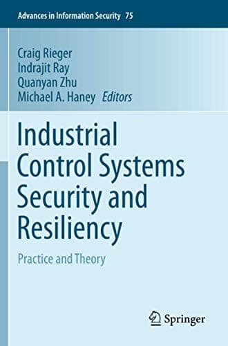 Tapa de Industrial Control Systems Security and Resiliency
