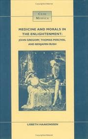 Tapa de Medicine and Morals in the Enligthtenment