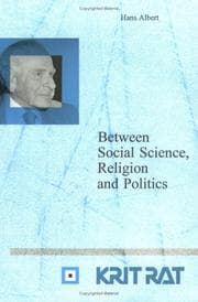 Tapa de Between Social Science, Religion and Politics