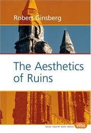 Tapa de The aesthetics of ruins