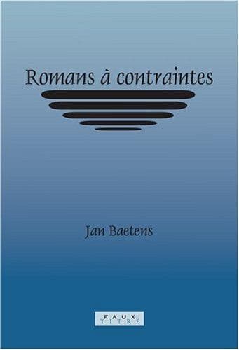 Tapa de Romans à Contraintes