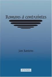 Tapa de Romans à Contraintes