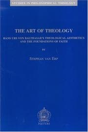 Tapa de The Art of Theology Theological