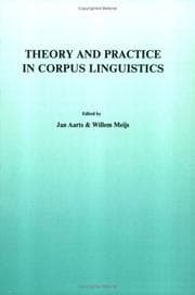 Tapa de Theory And Practice In Corpus Linguistics.(Language and Computers 4) (Language and Computers)