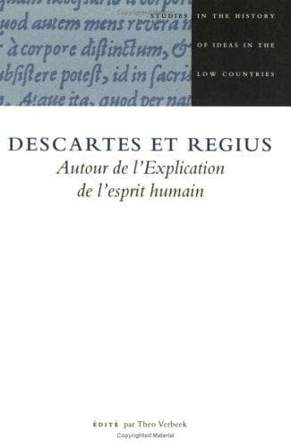 Tapa de Descartes Et Regius