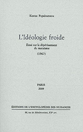 Tapa de L' Idéologie froide