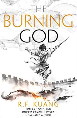 Tapa de The Burning God