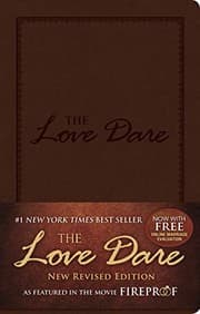 Tapa de The Love Dare, LeatherTouch
