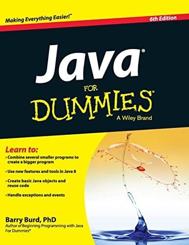 Tapa de Java For Dummies