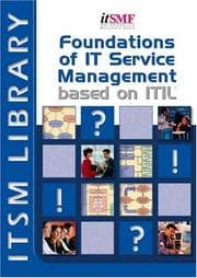 Tapa de Foundations of IT Service Management