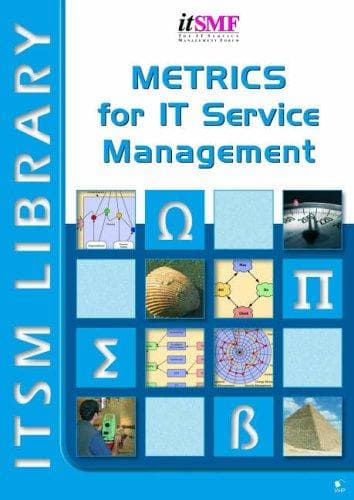 Tapa de Metrics for IT Service Management