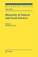 Tapa de Hierarchy in Natural and Social Sciences