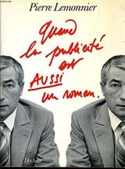 Tapa de Quand la publicite  est aussi un roman