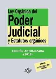 Tapa de Ley Orgánica del Poder Judicial